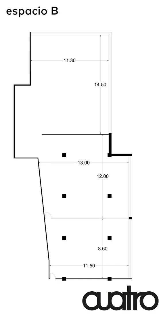 Plano Espacio B